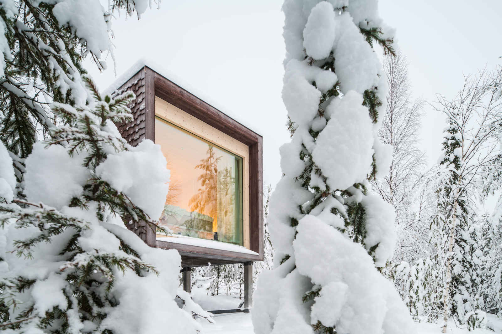 Finlande - Laponie - Rovaniemi - Hôtel Arctic Treehouse